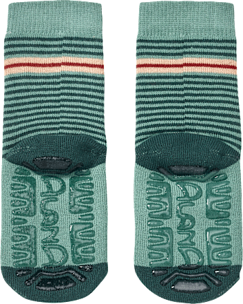 Stoppersocken mit Waschbär-Motiv, grün, Gr. 19/20
 ALANA