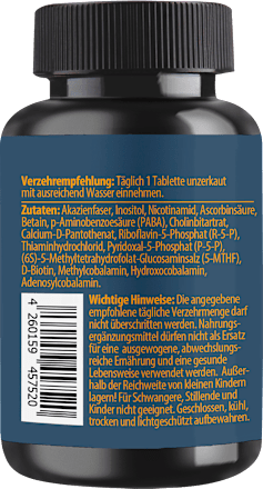 Vitamin B Komplex Tabletten 60 St Lebepur