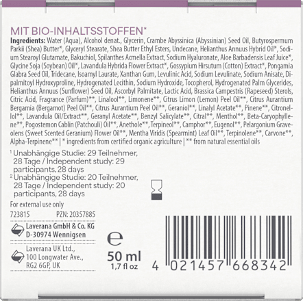 Gesichtscreme straffend lavera NATURKOSMETIK