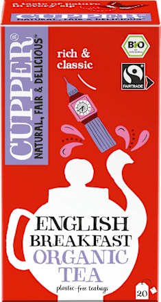 Schwarzer Tee "English Breakfast" (20 Beutel) Cupper