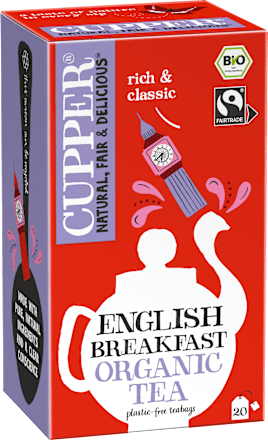 Schwarzer Tee "English Breakfast" (20 Beutel) Cupper