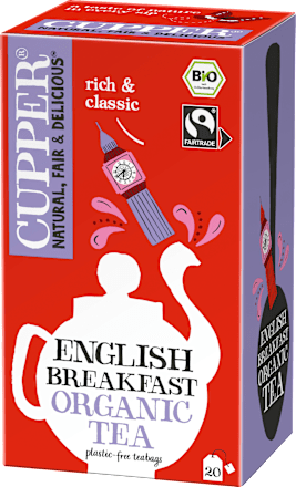 Schwarzer Tee "English Breakfast" (20 Beutel) Cupper