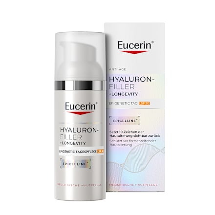 Eucerin Hyaluron-Filler+Longevity Epigenetic Tagescreme LSF30 Eucerin