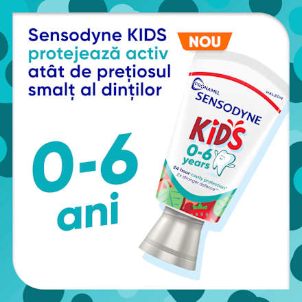 Pastă de dinți pentru Copii, 0-6ani SENSODYNE
