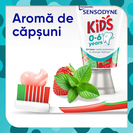 Pastă de dinți pentru Copii, 0-6ani SENSODYNE