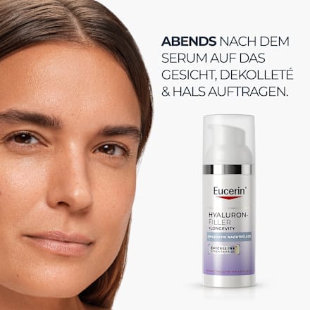 Eucerin Hyaluron-Filler + Longevity Epigenetic Nachtcreme Eucerin