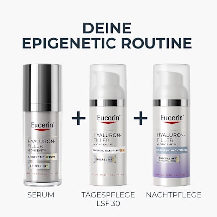 Eucerin Hyaluron-Filler + Longevity Epigenetic Nachtcreme Eucerin