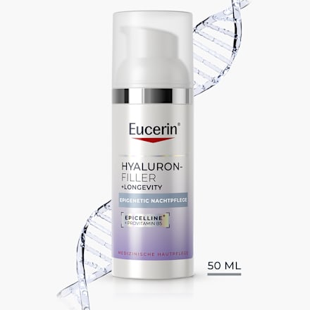 Eucerin Hyaluron-Filler + Longevity Epigenetic Nachtcreme Eucerin