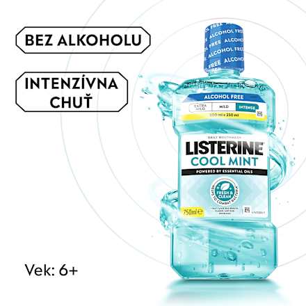 Ústna voda Cool Mint Intense Listerine