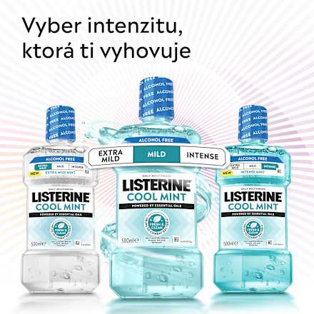 Ústna voda Cool Mint Intense Listerine