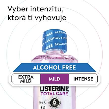 Ústna voda Total Care Mild Listerine
