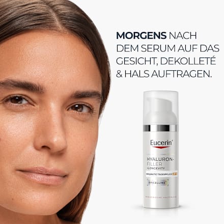 Eucerin Hyaluron-Filler+Longevity Epigenetic Tagescreme LSF30 Eucerin