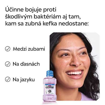Ústna voda Total Care Mild Listerine