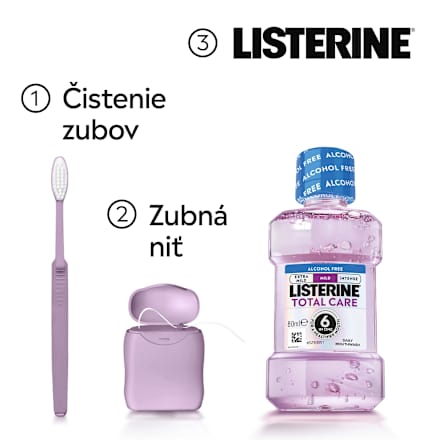 Ústna voda Total Care Mild Listerine