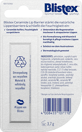  Lippenpflege Ceramide Lip Barrier Blistex
