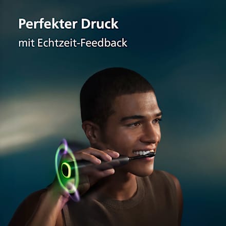 Schallzahnbürste Diamond Clean 8000 schwarz Philips Sonicare
