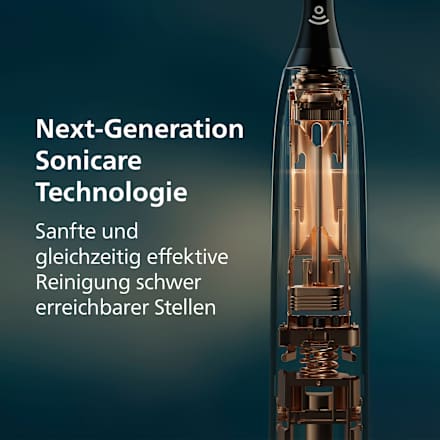 Schallzahnbürste Diamond Clean 8000 schwarz Philips Sonicare