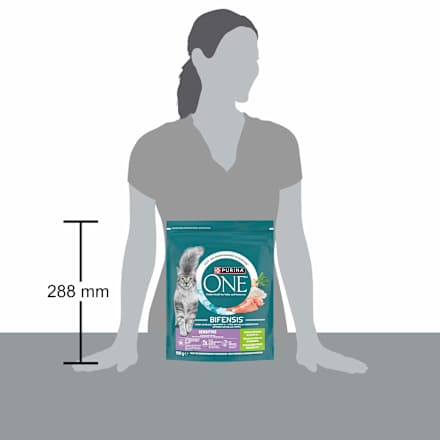 Trockenfutter Katze sensitive mit Truthahn & Reis, Adult PURINA ONE
