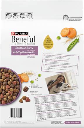 Trockenfutter Hund  mit Huhn & Gartengemüse, glückliche Jahre, Senior 7+ Purina Beneful