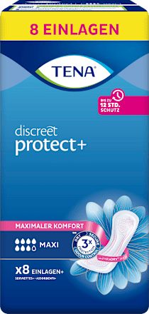 discreet Einlagen Inkontinenz Protect+ Maxi TENA