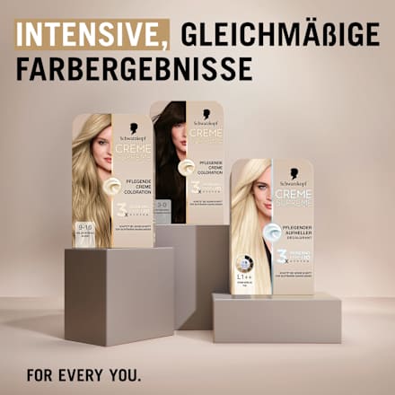Dauerhafte Coloration Creme Supreme - Nr. 9-16 Helles kühles Blond Schwarzkopf CREME SUPREME