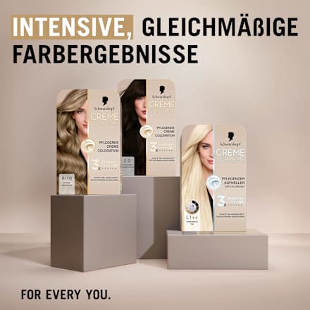 Dauerhafte Coloration Creme Supreme - Nr. 8-16 Kühles Aschblond Schwarzkopf CREME SUPREME