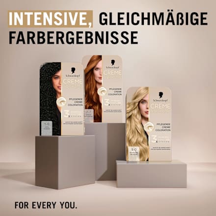 Dauerhafte Coloration Creme Supreme - Nr. 1-0 Tiefes Schwarz Schwarzkopf CREME SUPREME