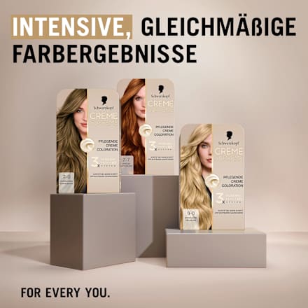Dauerhafte Coloration Creme Supreme - Nr. 7-0 Natürliches Dunkelblond Schwarzkopf CREME SUPREME