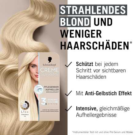 Aufheller Creme Supreme L1++ Extreme Schwarzkopf CREME SUPREME