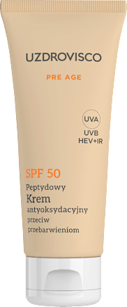 Krem przeciw przebarwieniom peptydowy Pre-Age, SPF 50 UZDROVISCO