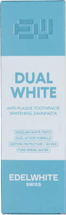 Zobna pasta Anti-Plaque + Whitening edel+white