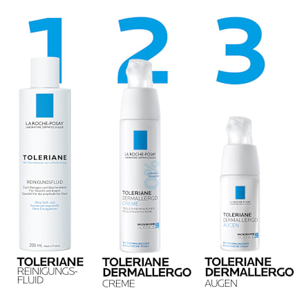 LA ROCHE-POSAY Toleriane Reinigungsfluid Gesicht und Augen LA ROCHE-POSAY