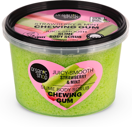 Piling za tijelo Strawberry & Mint organic shop