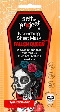 Tuchmaske Nourishing Fallen Queen Selfie Project