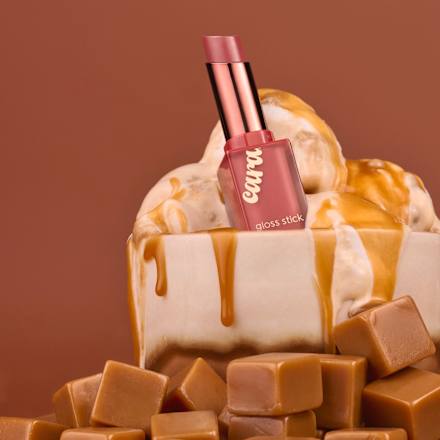 Lippenstift  Gloss Stick Caramelted 01 Sweet Lips, Caramel Kiss essence