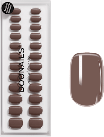 Künstliche Nägel Press Ons Extra Short Square Truffle Doonails