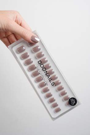 Künstliche Nägel Press Ons Extra Short Square Cashmere Glow Doonails