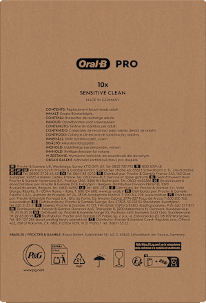 Aufsteckbürsten Pro Sensitive Clean Oral-B