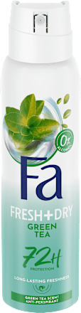 Fresh & dry dezodorans u spreju - Green Tea Fa