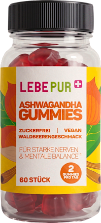Ashwagandha Gummies 60 St Lebepur
