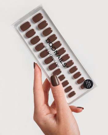 Künstliche Nägel, Soft Gel Press Ons Truffle Short Square Doonails