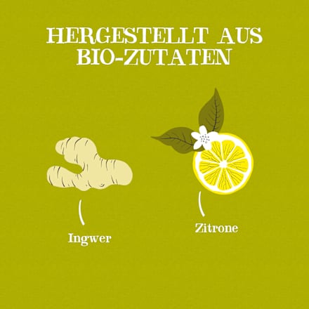 Kräutertee "Superstar" mit Zitrone & Ingwer (20 Beutel) Cupper