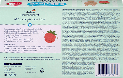 sáček na pleny, 3 l babylove