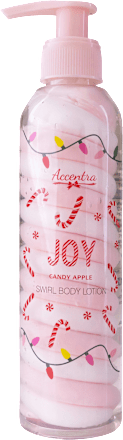 Bodylotion Swirl Candy Apple, rosa-weiß accentra
