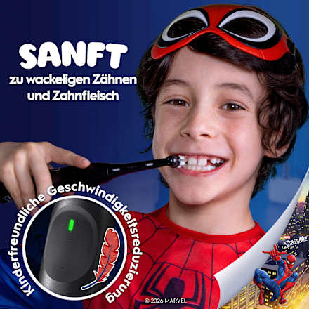 Elektrische Zahnbürste iO Kinder Spiderman mit Reiseetui, ab 6 Jahren Oral-B