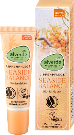 Lippenpflege Seaside Balance Sanddorn Hafer alverde NATURKOSMETIK