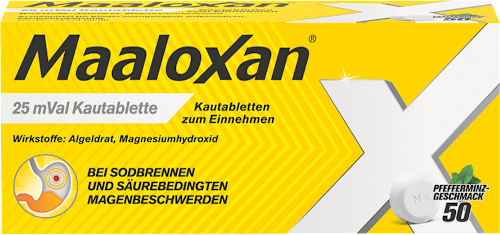 MAALOXAN 25MVAL Kautabletten Maaloxan
