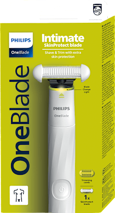 Pánsky holiaci strojček na intímne partie Intimate SkinProtect blade QP1930/20 PHILIPS OneBlade