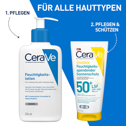 CERAVE Sonnenschutz Körper Feuchtigkeitssp. LSF50+ CeraVe