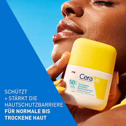 CERAVE Sonnenschutz Fluid Inv. Feuchtigkeit. LSF50 CeraVe
